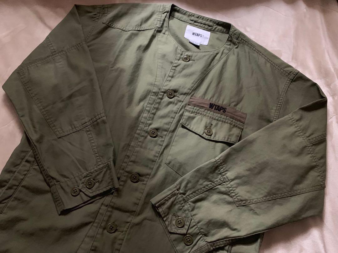 黃金Size 01) Wtaps Scout LS 19SS Olive, 男裝, 外套及戶外衣服