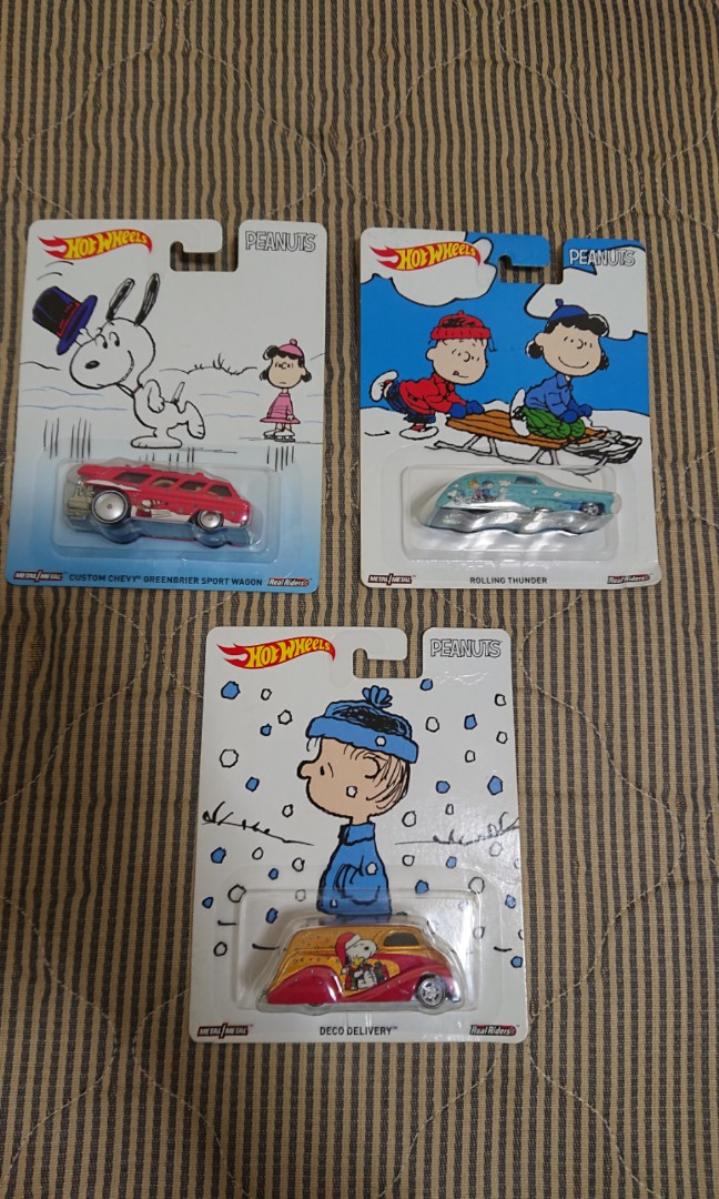Snoopy Peanuts Hot Wheels Collection, Hobbies & Toys, Memorabilia