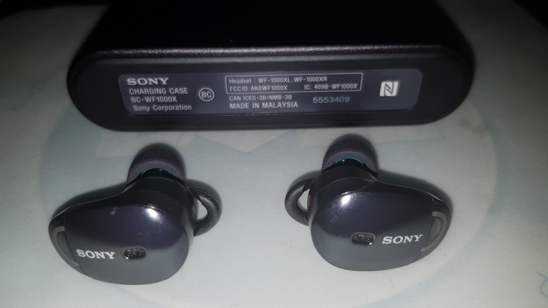 Sony Bluetooth True Wireless Active Noise Cancelling Earphones WF