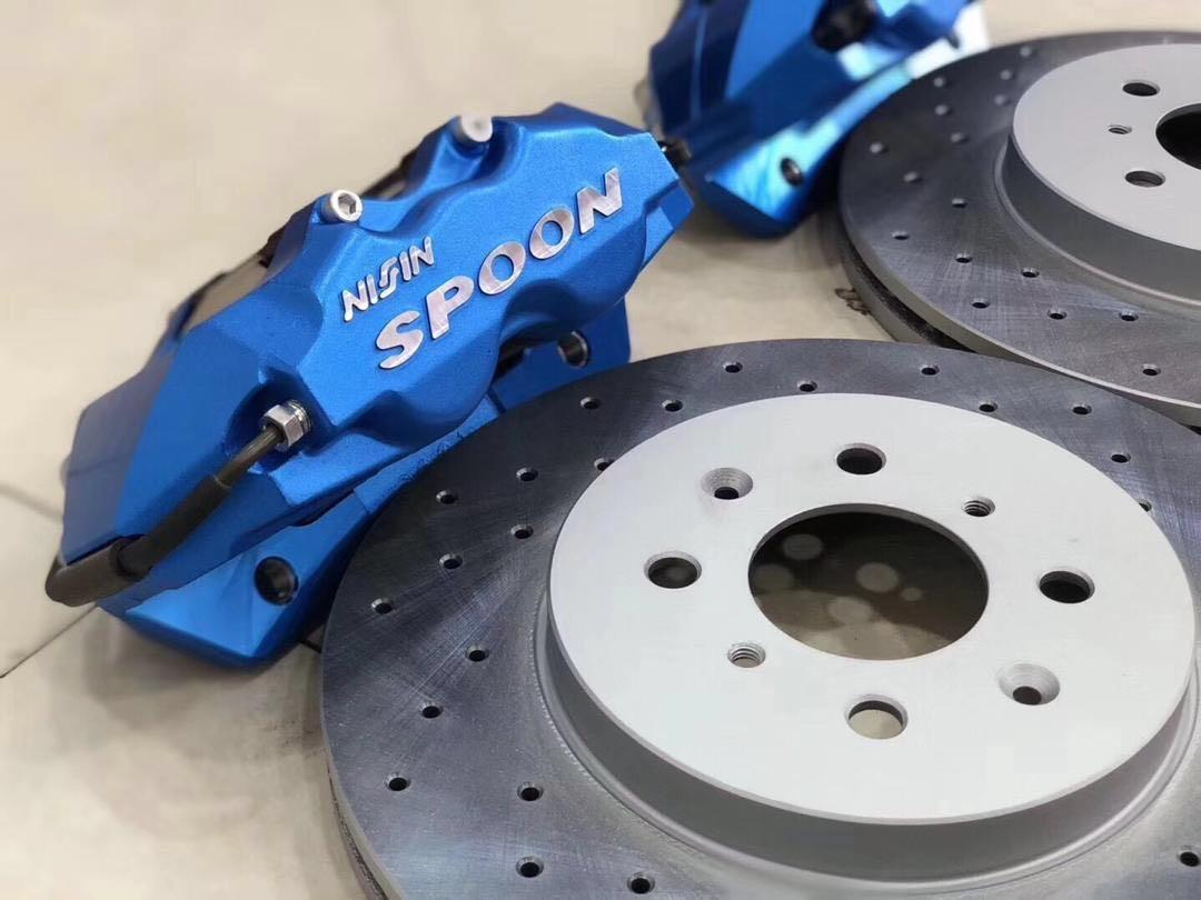 Spoon Caliper Kit for Honda Jazz GK, Jazz GE, EK9, EG6 big brake kit