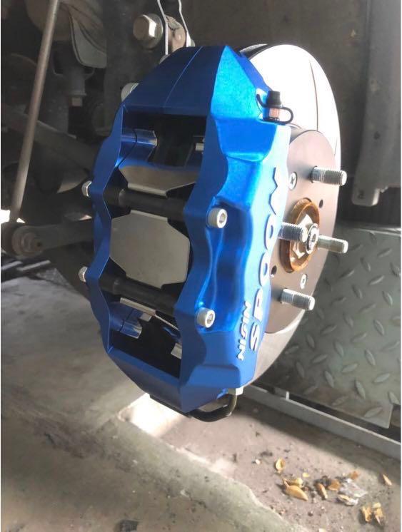 Spoon Caliper Kit for Honda Jazz GK, Jazz GE, EK9, EG6 big brake kit