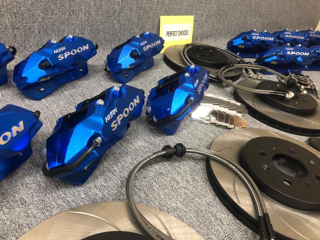 Spoon Caliper Kit for Honda Jazz GK, Jazz GE, EK9, EG6 big brake kit