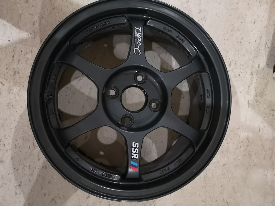Ssr Type C Japan 15inch Rims For Sale Car Accessories Tyres Rims On Carousell