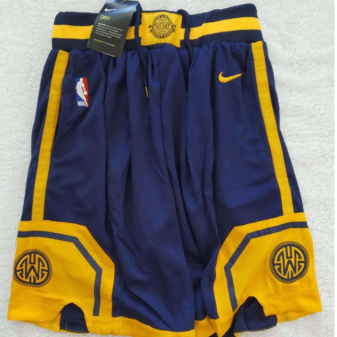 The Bay Warriors Basketball Shorts Sports Athletic Sports Clothing On Carousell