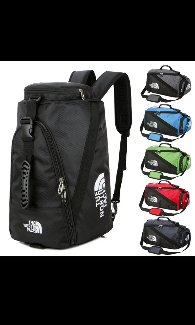 north face backpack shoe compartment