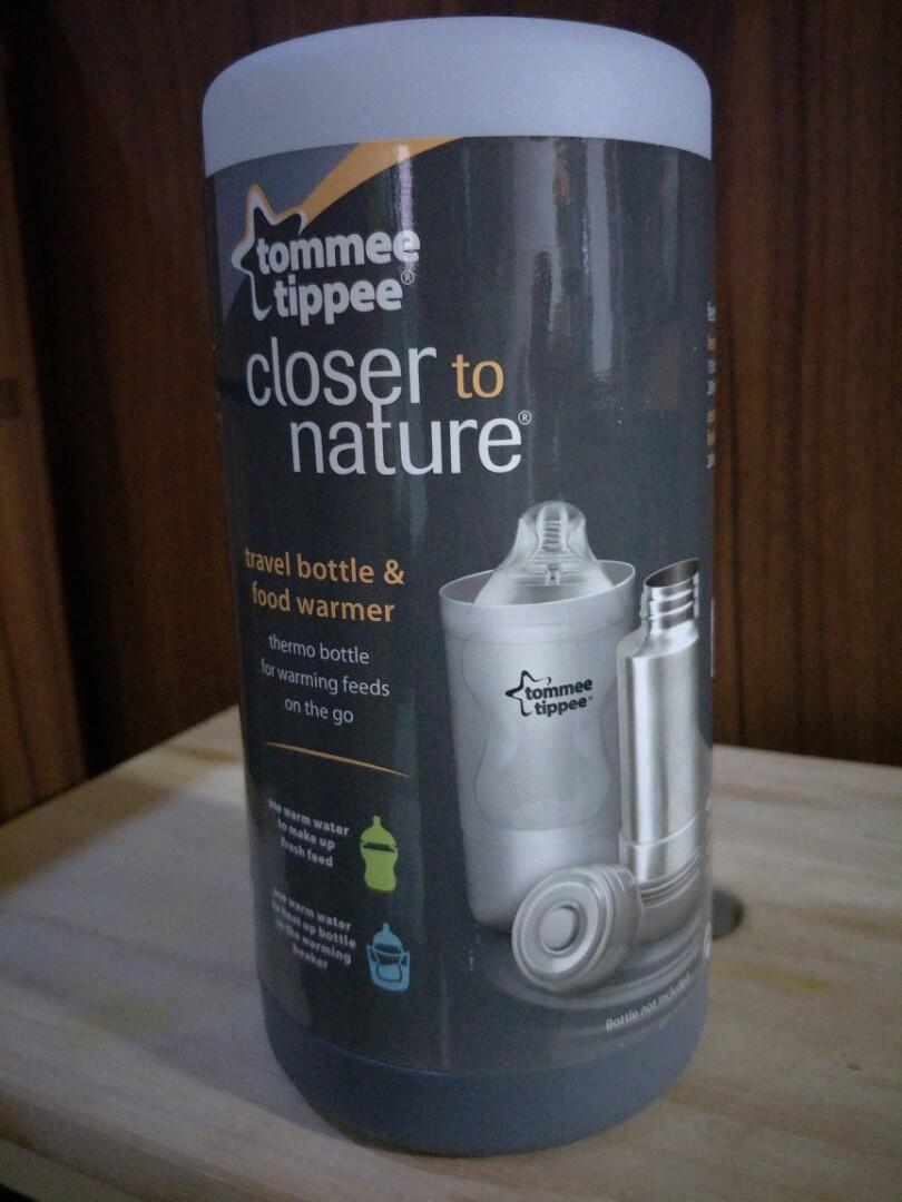 tommee tippee closer to nature travel bottle & food warmer
