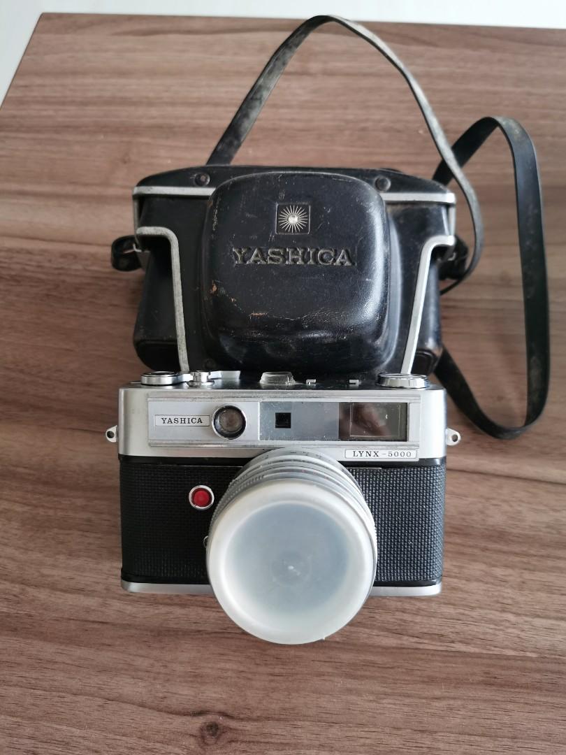 Vintage yashica lynx 5000 collector item, Photography, Cameras on