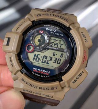 Casio Gshock GW-9300ER Mudman 泥人 六局電波 碳纖維帶