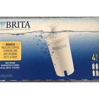Brita Standard  Filters Brand New Sealed Box contains 4 filters SOLD 