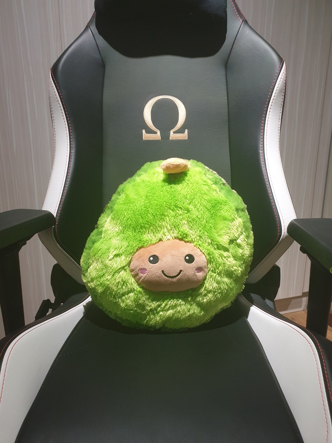 fluffy avocado plush