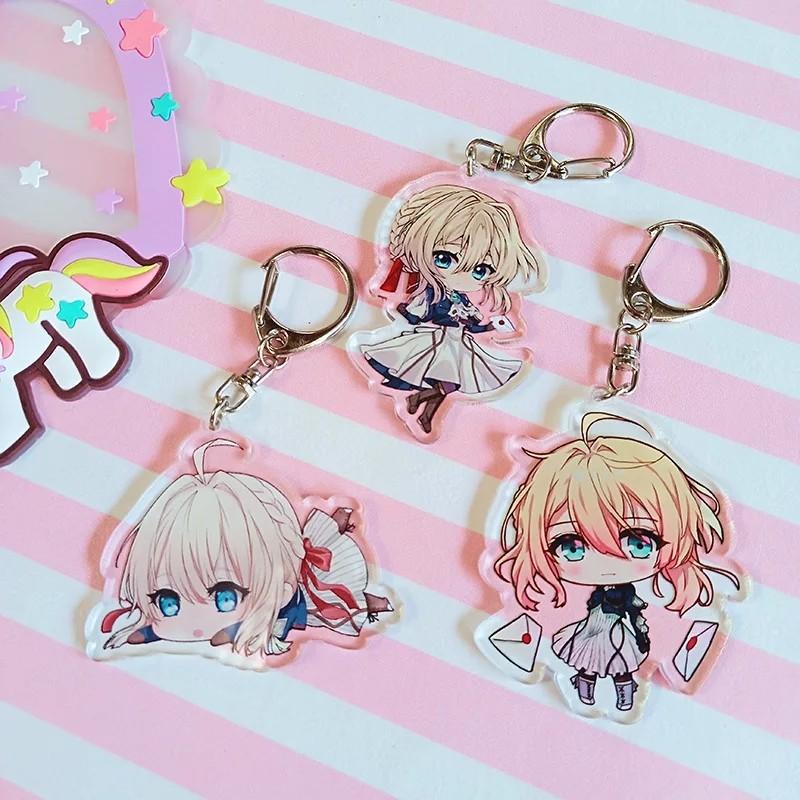 979 Violet Evergarden Anime Tumblr Keychain Po Entertainment J Pop On Carousell
