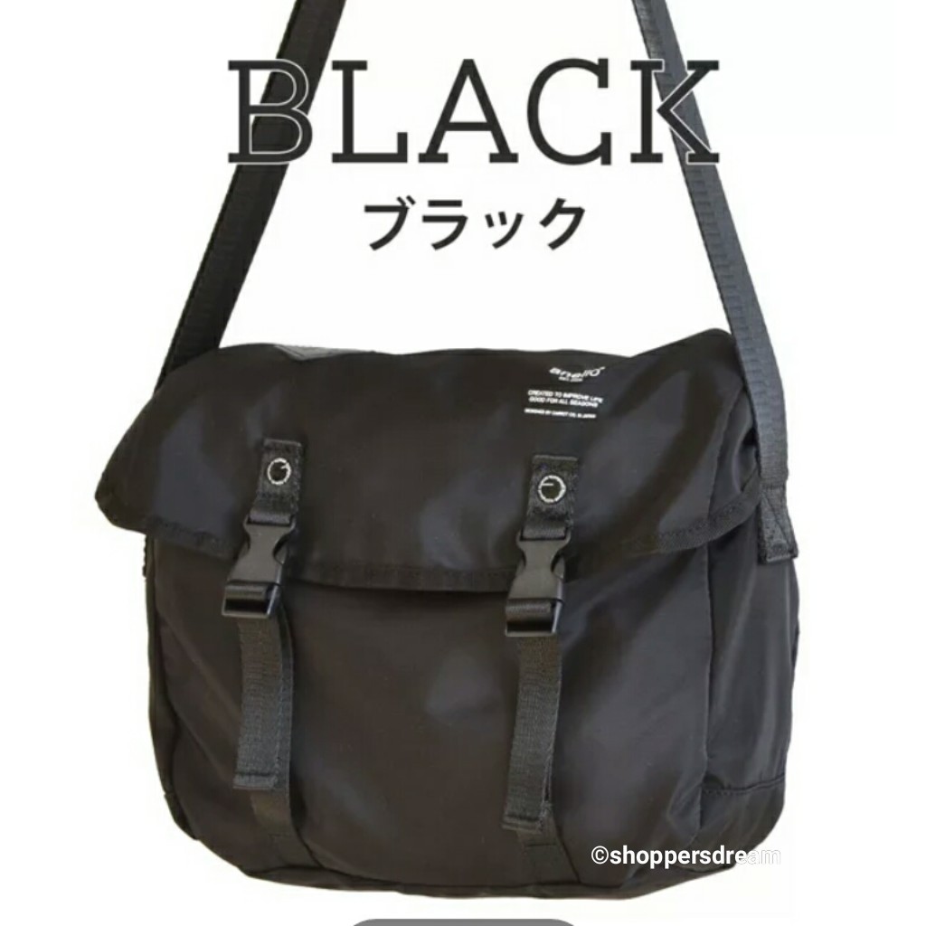 Anello logo print messenger bag Clearance