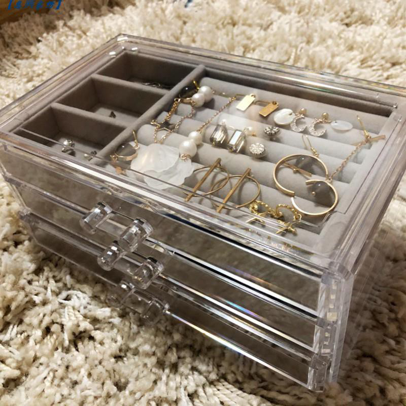 Acrylic Jewellery Organizer, Women's Fashion, Jewelry & Organisers