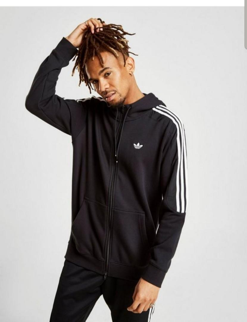 Adidas hoodie Men s Fashion Tops Sets Hoodies on Carousell