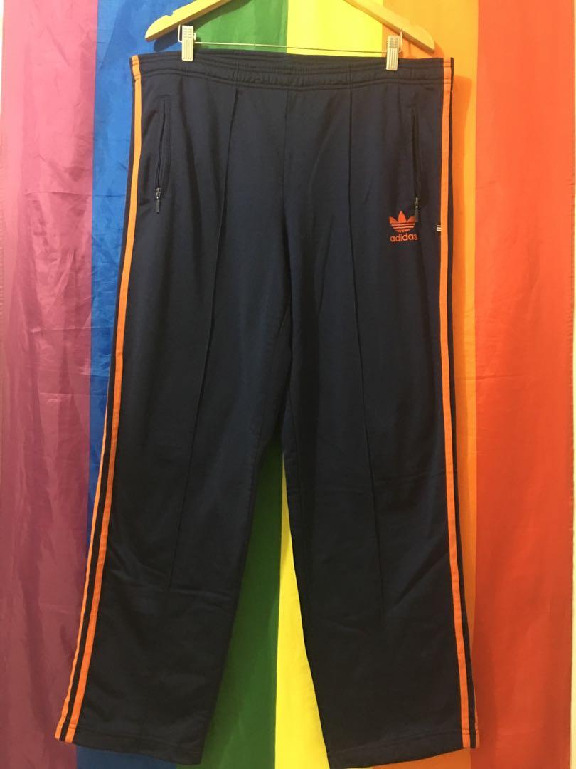 Adidas Track Pants (Orange) Limited Edition, Men's Fashion