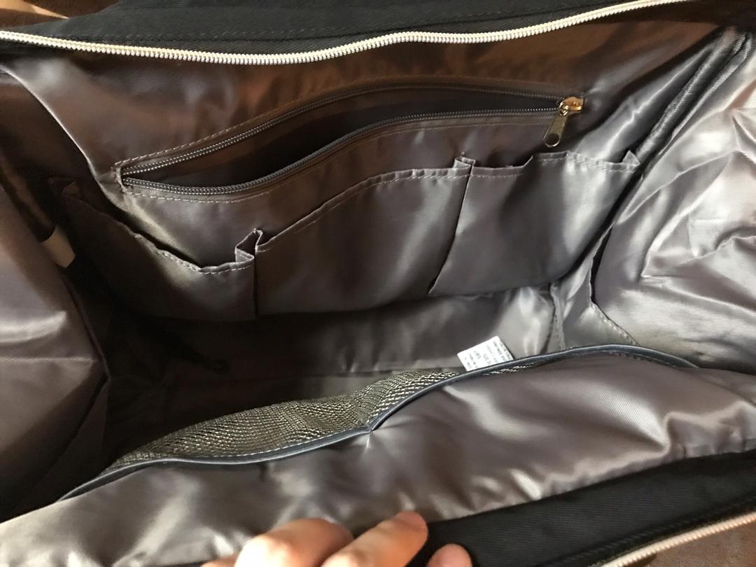 Aima Baby Black Diaper Bag