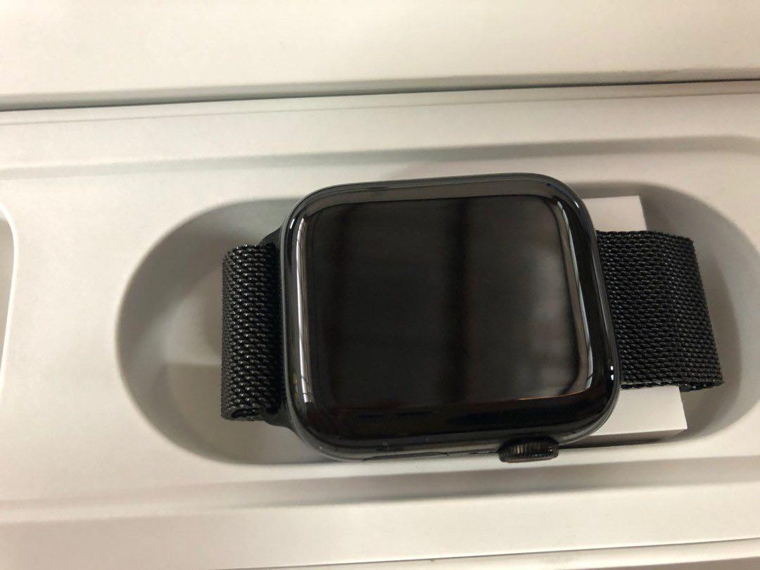 Apple Watch Series 4 44mm Space Black Stainless Steel Case Mobile Phones Tablets Others On Carousell