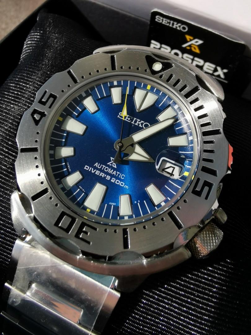 As new Seiko Monster Coral!, Luxury, Watches on Carousell