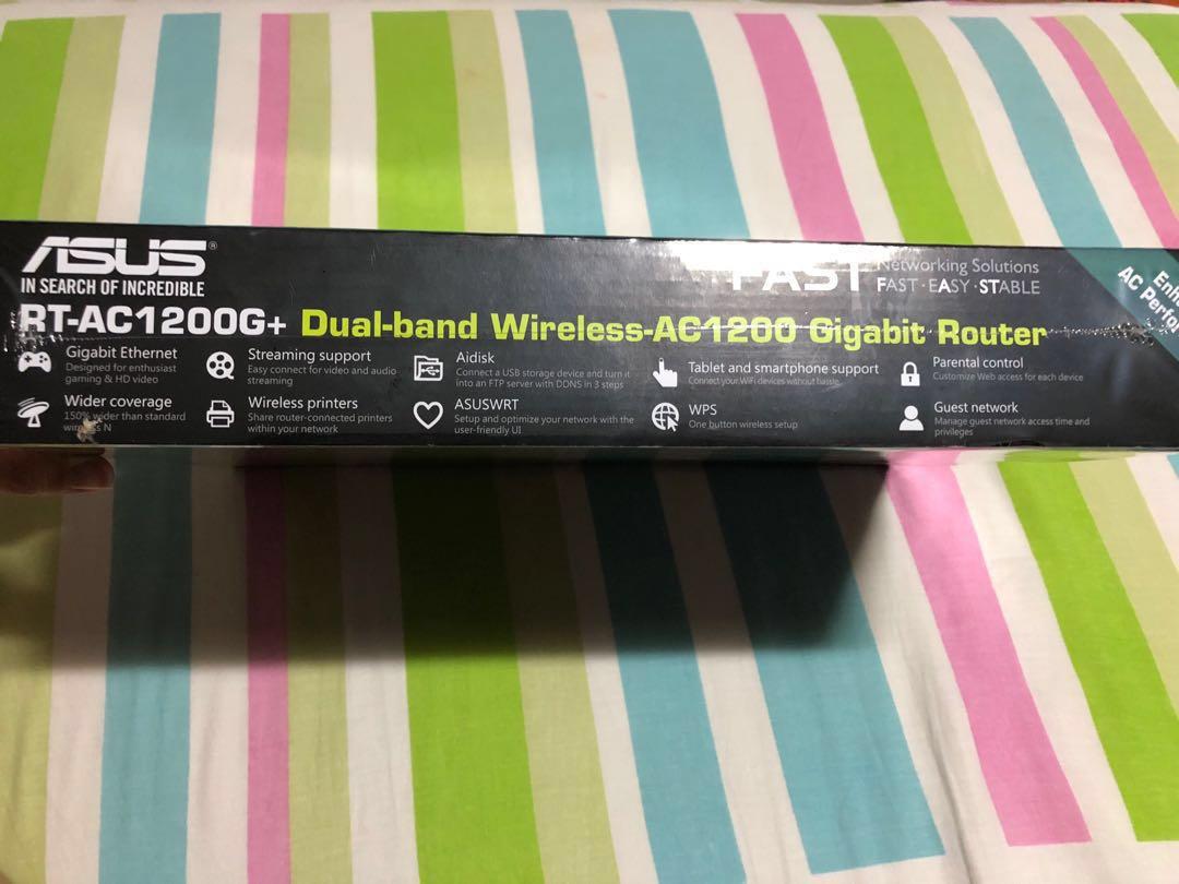 ASUS Dual-band Wireless-AC1200 GB Router, Computers & Tech, Parts ...