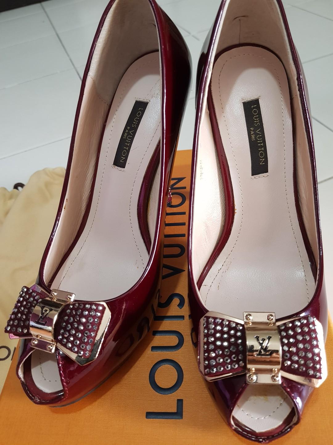 louis vuitton shoes heels