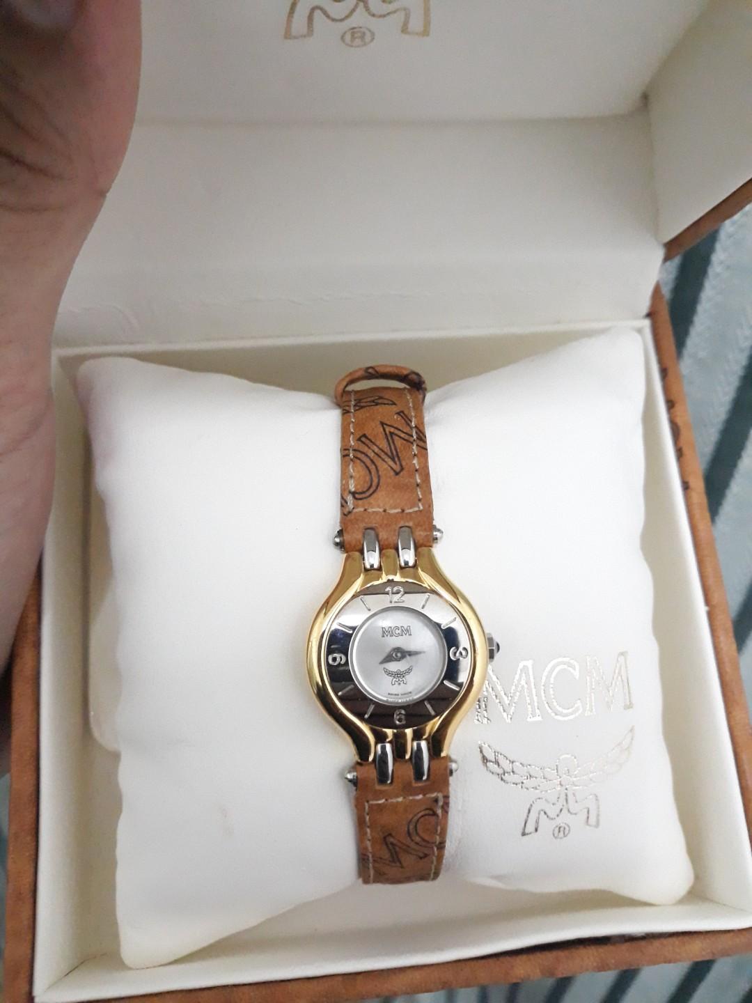 Mcm watch clearance