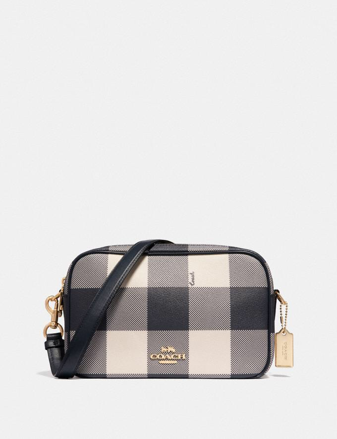 coach buffalo plaid crossbody