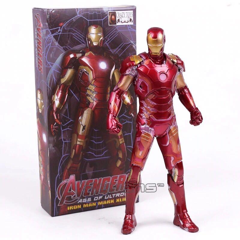 Avengers Age of Ultron Ironman Mark XLIII MK 43 PVC Action Figure
