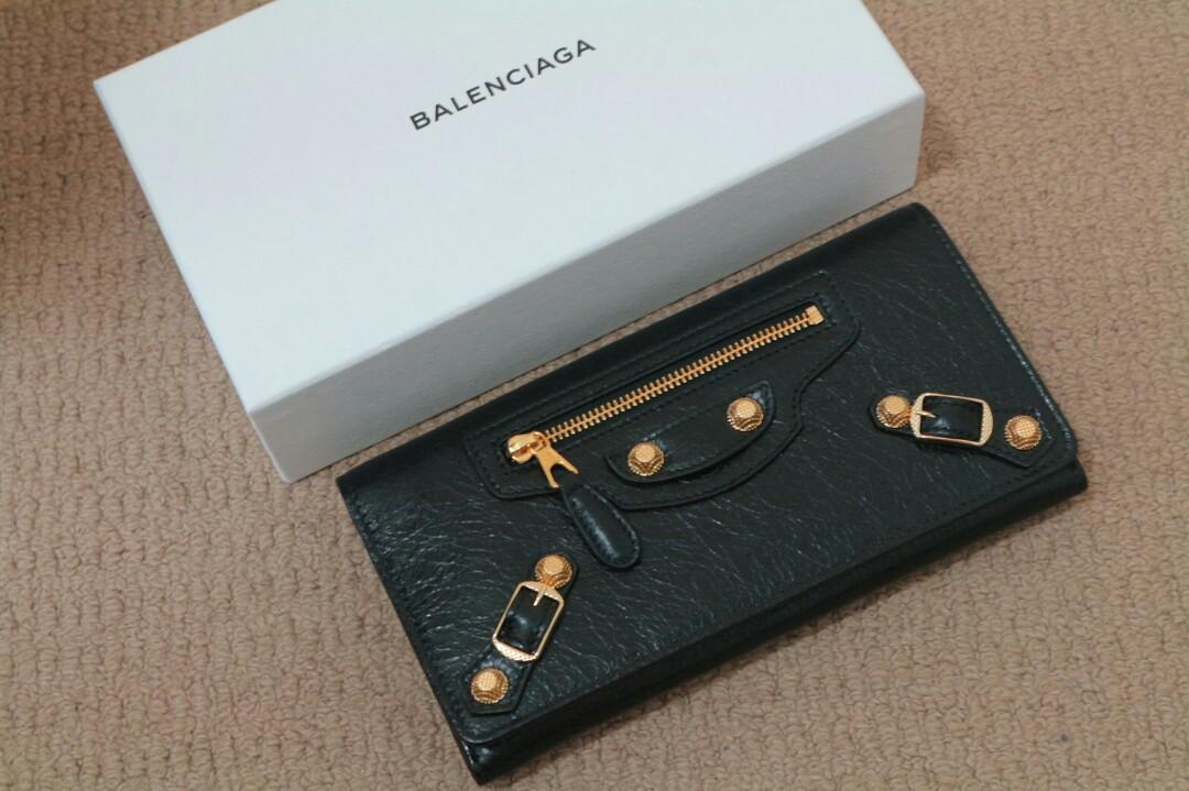 Balenciaga 2025 flap wallet