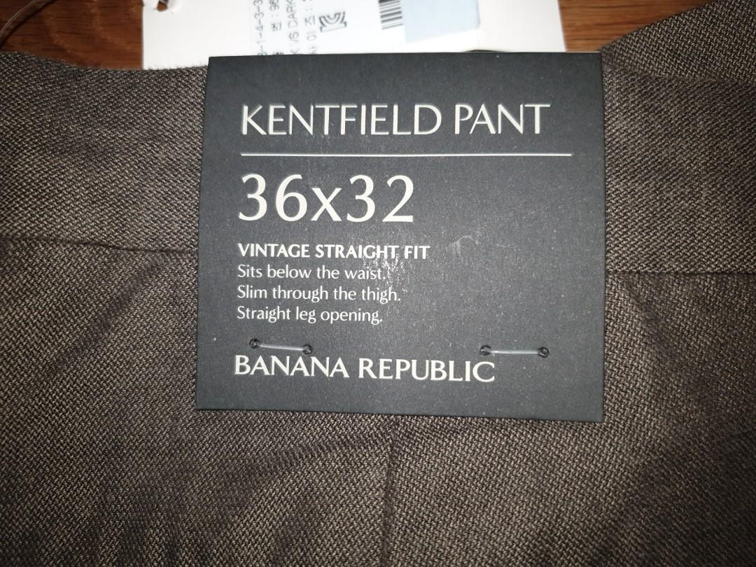 Banana Republic New Long Pants, Men's 