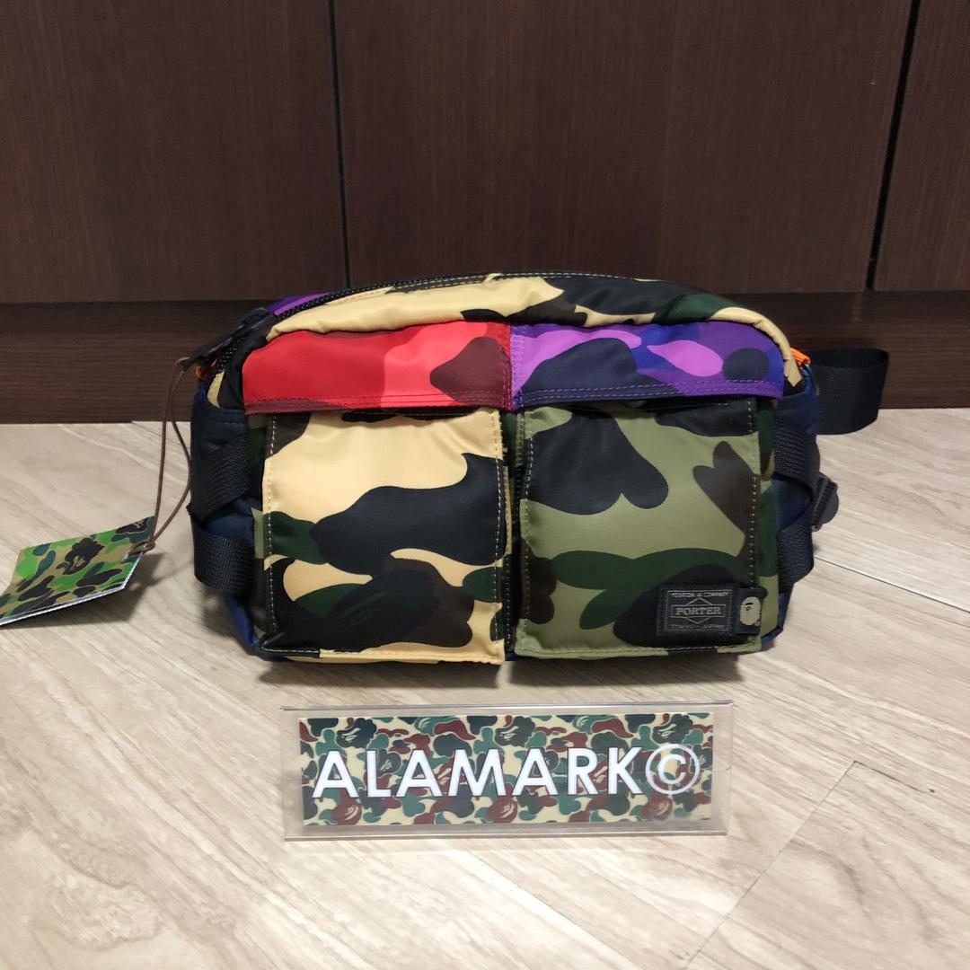 新品 BAPE × PORTER MIX CAMO WAIST BAG 希少 - greatriverarts.com