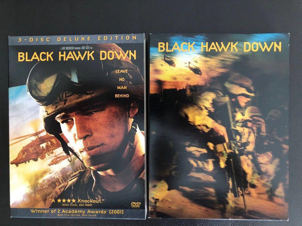 Black Hawk Down 3disc Deluxe Edition DVD, Hobbies & Toys, Music