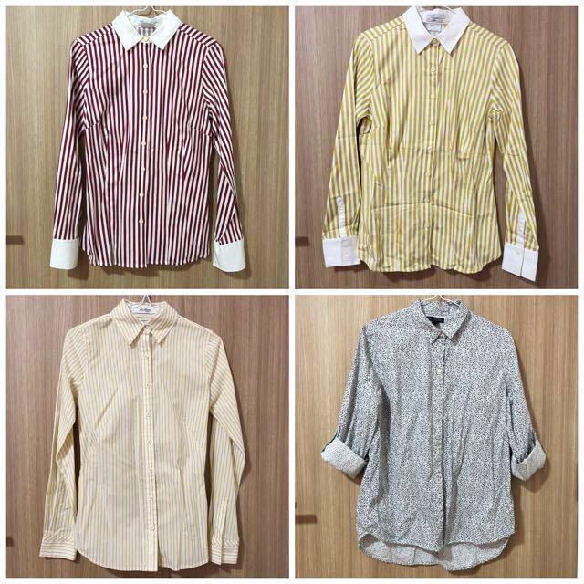 Bn Van Heusen Long Sleeve Blouse Woman Xs To Xxs Women S Fashion Clothes Tops On Carousell