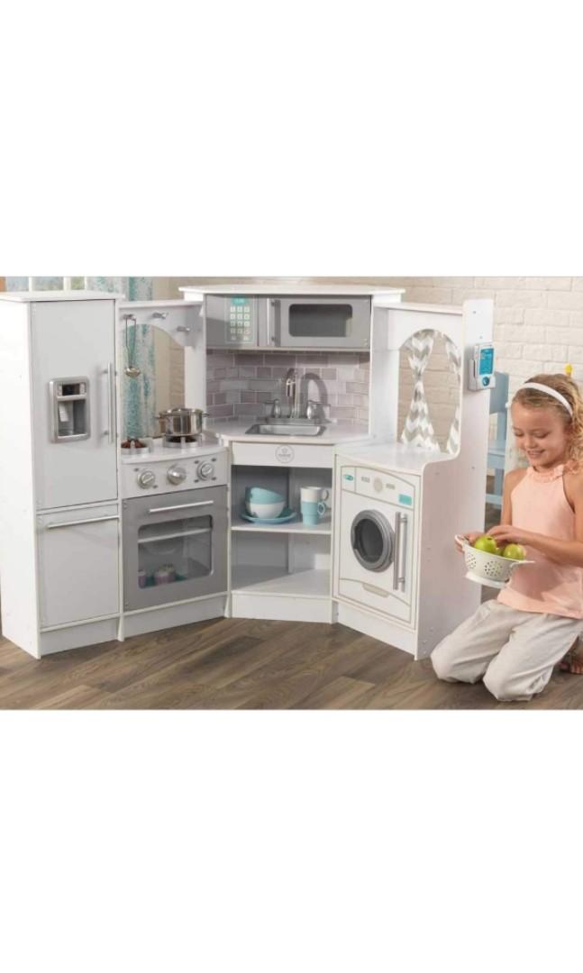 kidkraft ultimate corner play kitchen set