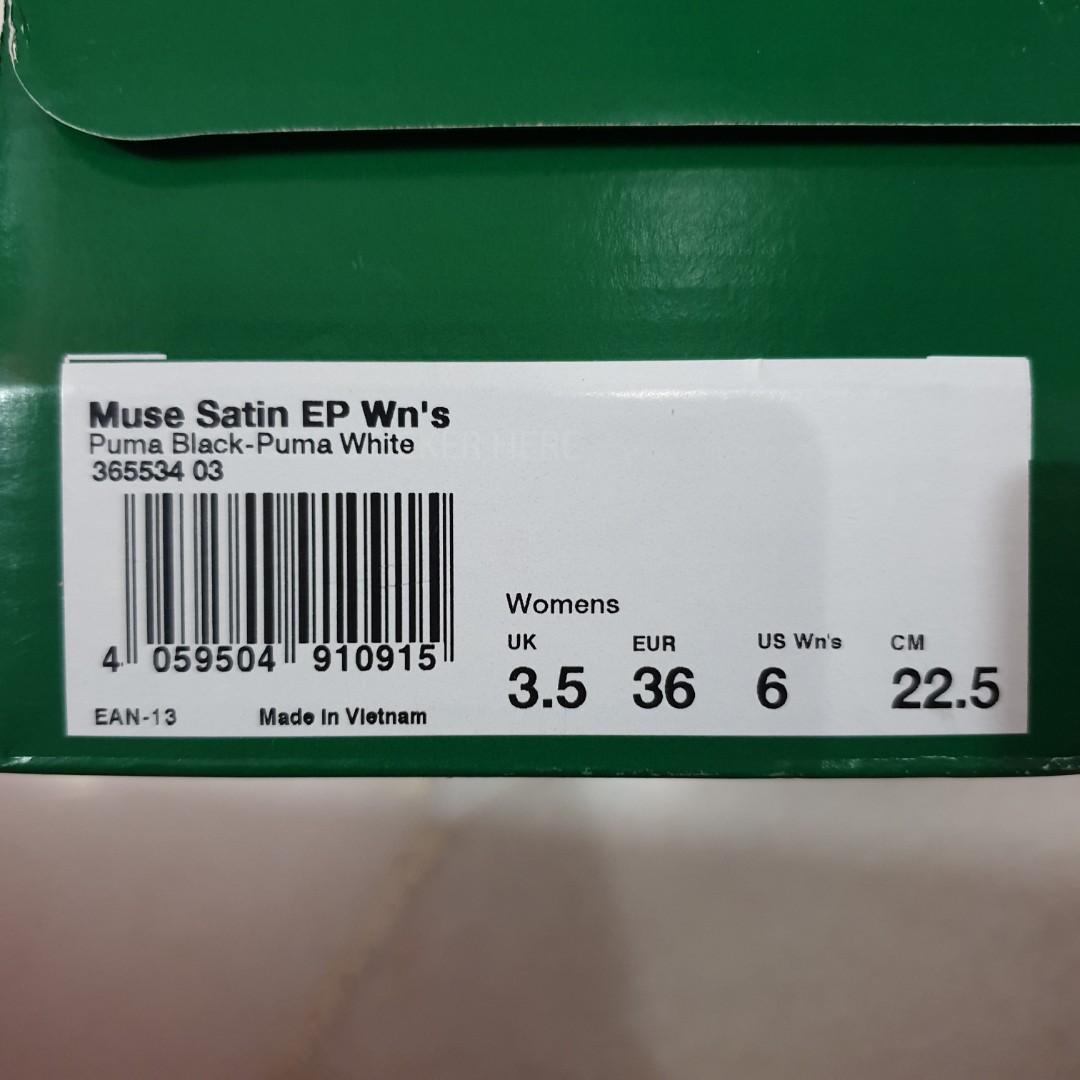 puma muse satin black