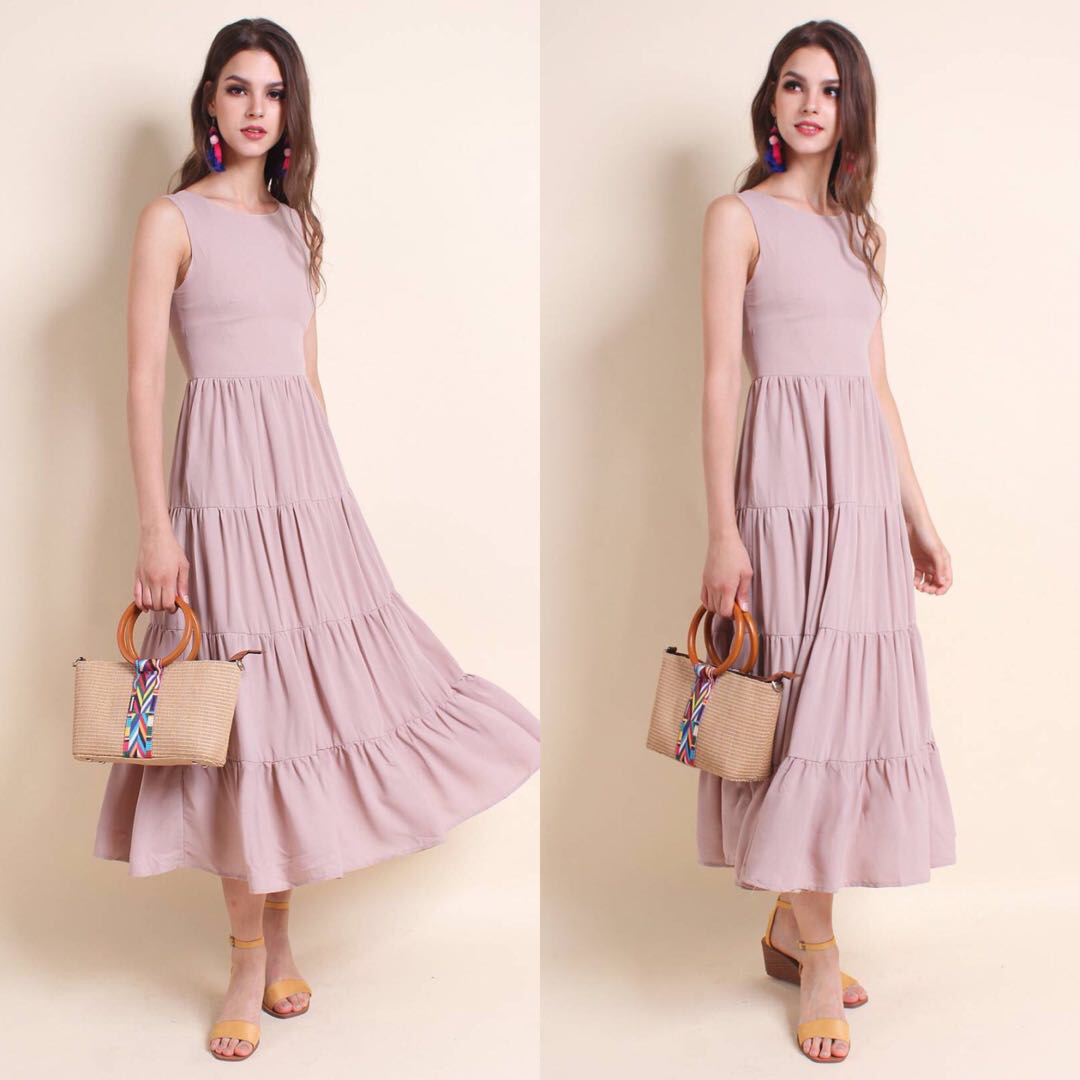 Rose taupe dress Clearance