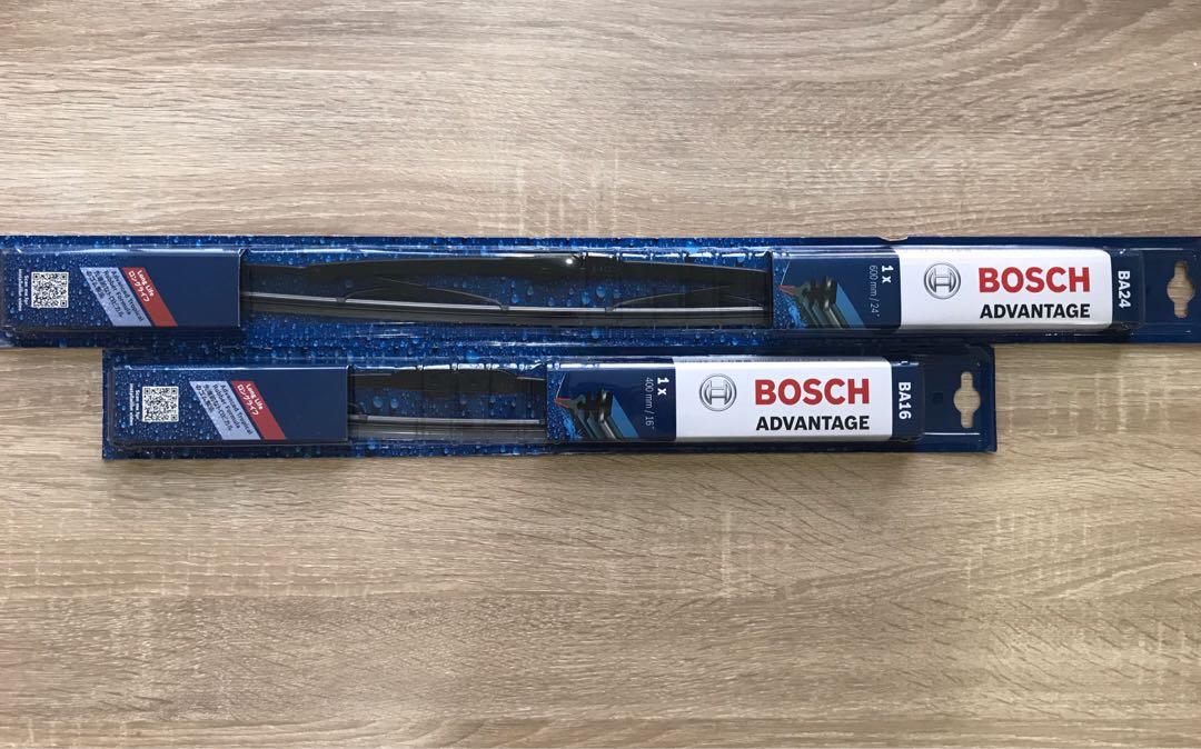 Bosch Advantage Wiper Blade Ba24 And Ba16 Car Accessories