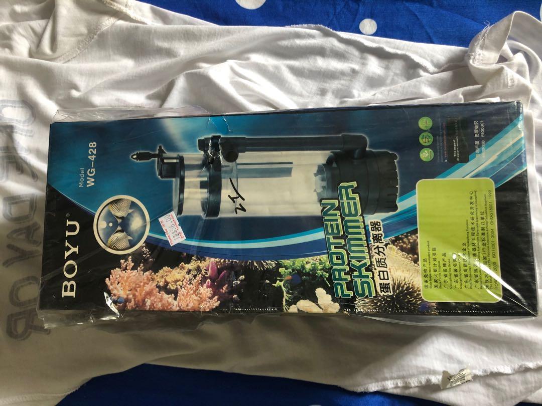 Boyu Wg 428 Protein Skimmer Pet Supplies For Fish Fish Tank Accessories On Carousell