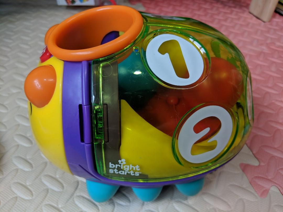Bright starts count and roll top buggie
