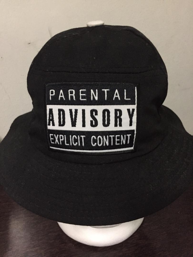 parental advisory bucket hat