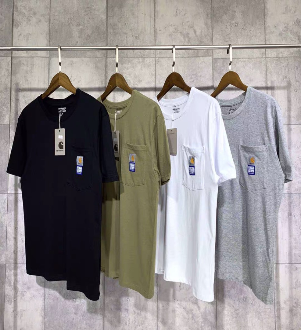 Carhartt x PACCBET Pocket T, Men's Fashion, Tops & Sets, Tshirts