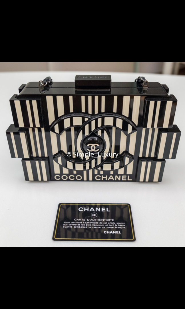 Chanel Coco Lego Clutch Bag