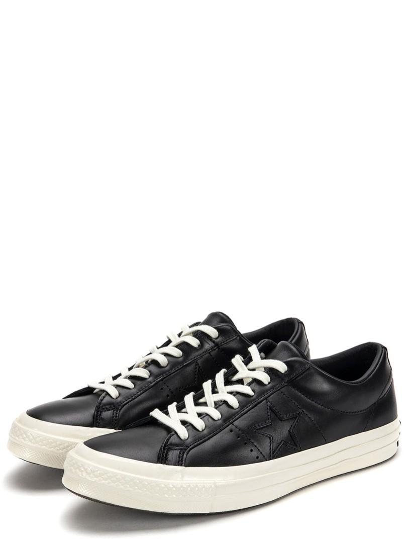 Converse One Star Ox Leather Black, Men 