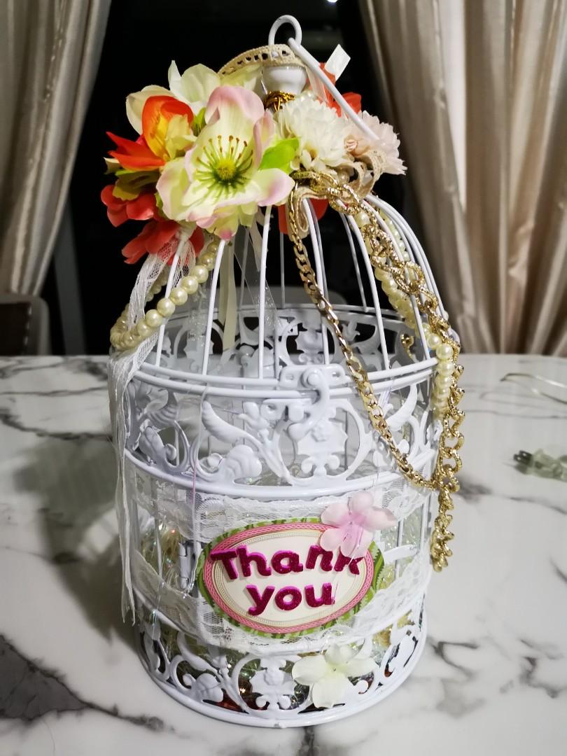 Decorated Birdcage For Wedding Dinner Reception On Carousell