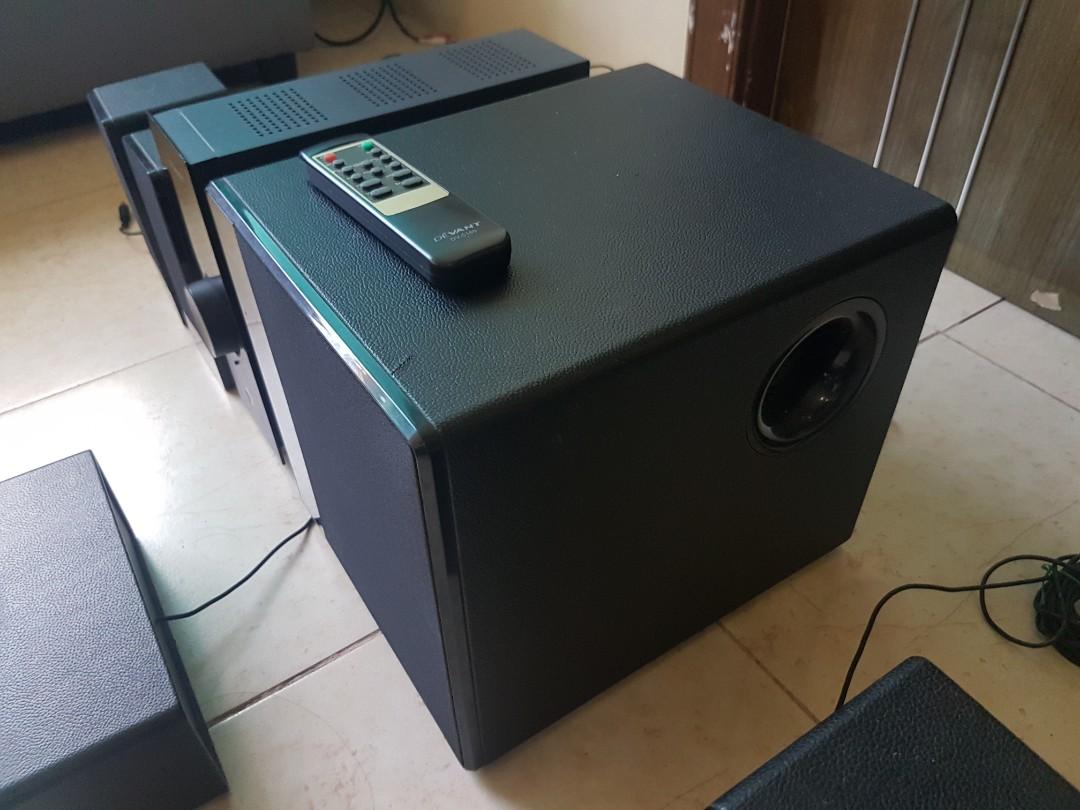 DEVANT 5 Channel speaker ( home theater), Audio, Soundbars, Speakers