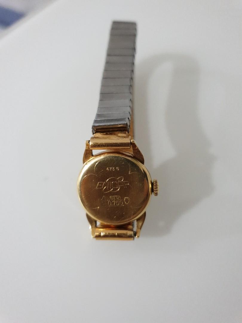 Enicar 18k winding watch Women s Fashion Watches Accessories Watches on Carousell