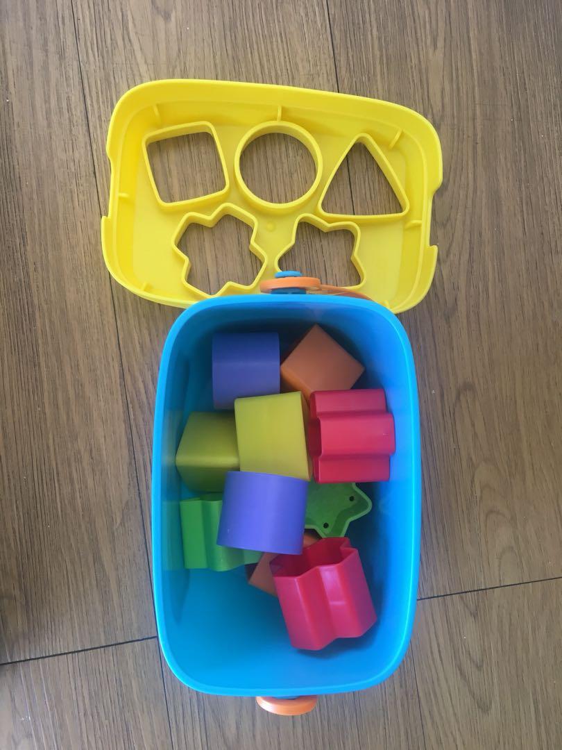 Fisher Price Blocks, Babies & Kids, Infant Playtime on Carousell