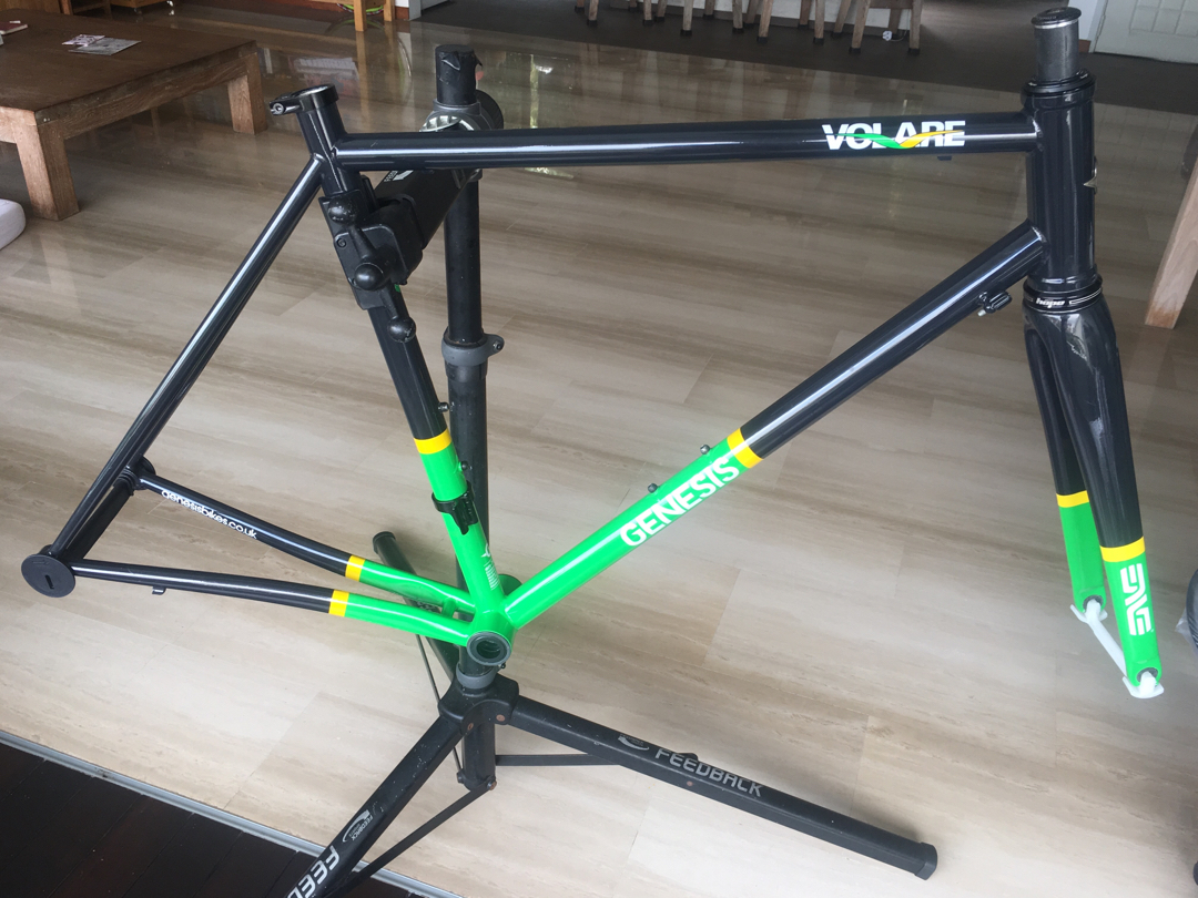 Genesis Volare Reynolds 853 steel frame ENVE fork Sports