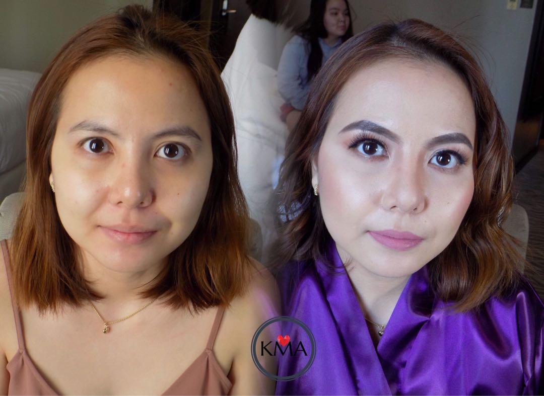 Hair And Makeup Artist Services (Category: Makeup) located in Makati City. Submitted by kathy0425 (Listing ID 232966441, Image 1). Description: 💋Freelance hair and makeup artist 💋 💋Please book or contact me at least 2-3 days before the event date💋 ✨Uses trustworthy makeup products ( like anastasia dip brow, loreal, maybeline, sleek, colourpop, mac, citycolor, la girl) no sg or fake cosmetics ✨I don’t buy products without proper research and g