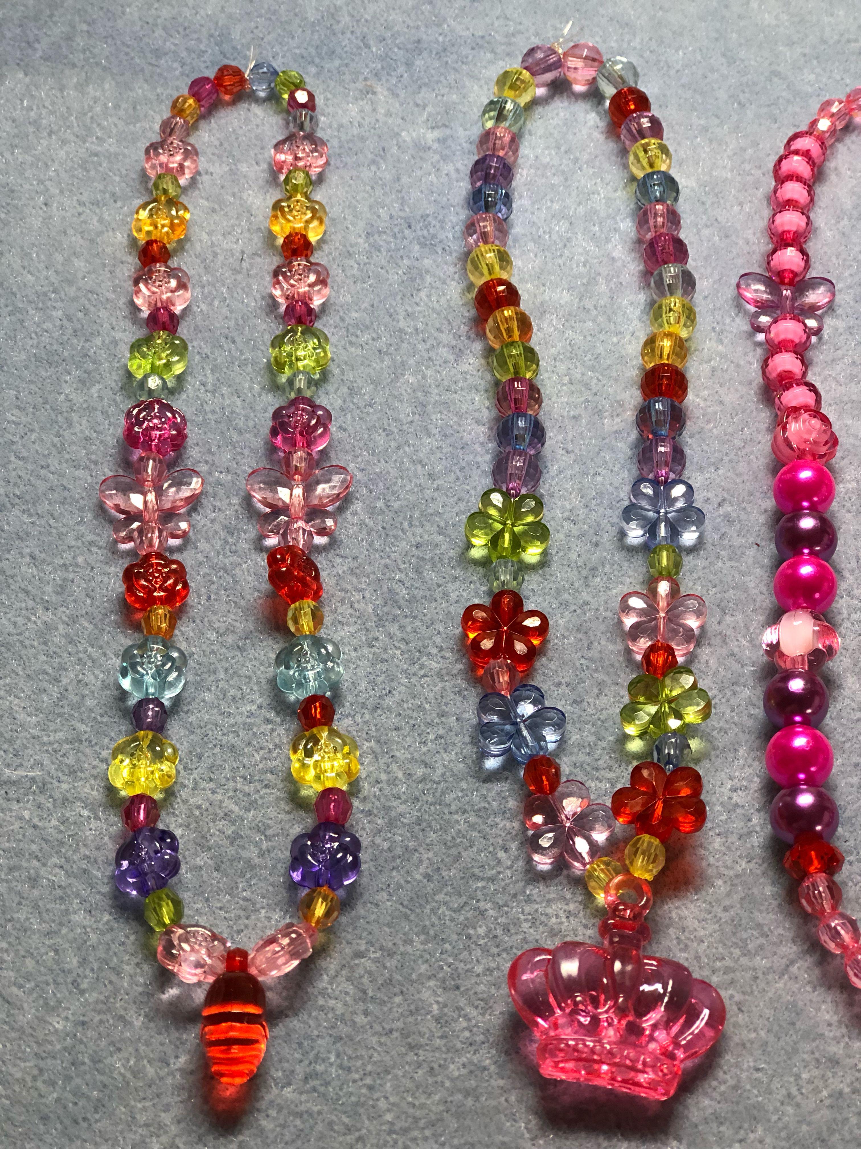 Children's beads necklace cheap