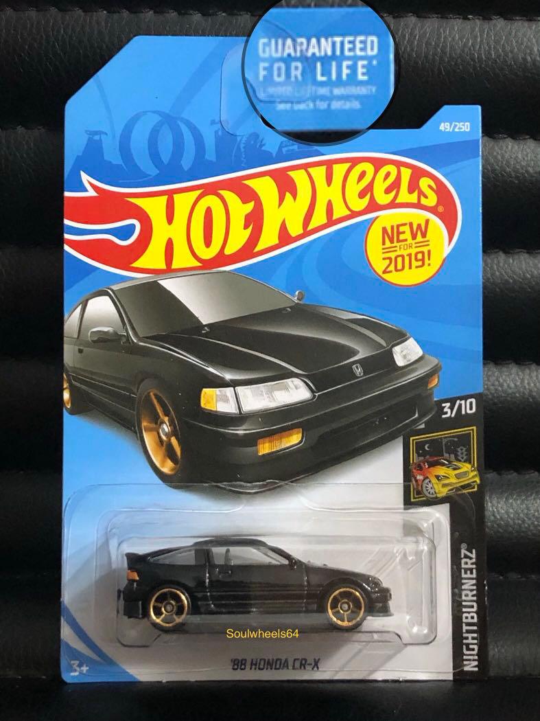 honda crx hot wheels 2019